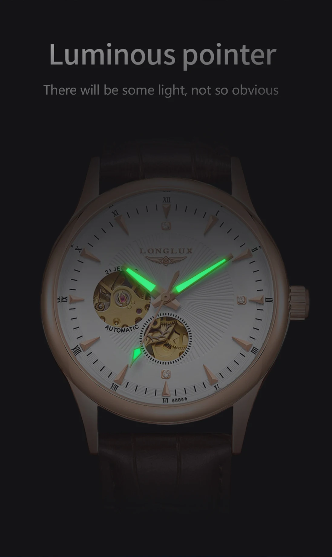 Jam Tangan Otomatis LONGLUX Ga - Minute Repeater Watch ulasan dan harga